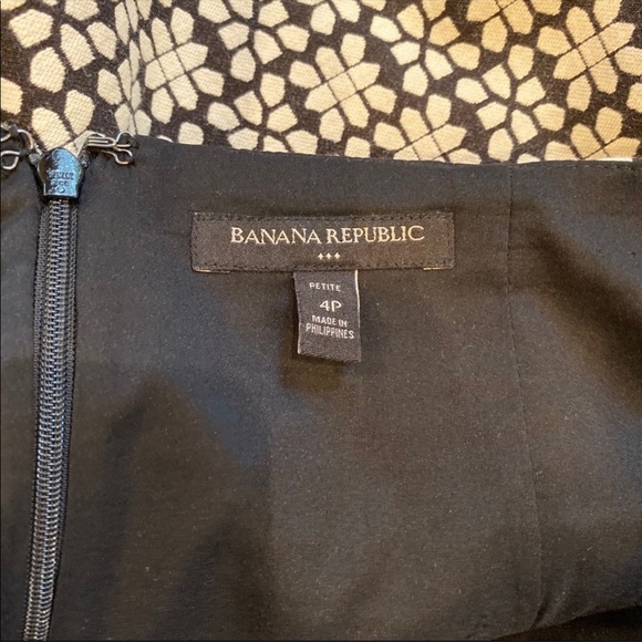 🎉HP🎉🖤Banana Republic black and white geometric skirt - Picture 5 of 6